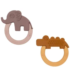 Done by Deer Bidering - 2-pak - Deer Friends - Lilla/Mustard