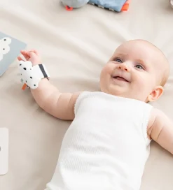 Done by Deer Håndledsranglesæt - 2-pak - Happy Clouds - Powder