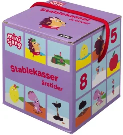 DR Stablekasser - Børste - 10 Stablekasser - Årstider