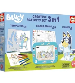 Educa Kreasæt - Bluey - 3 In 1 Creative Activity Set