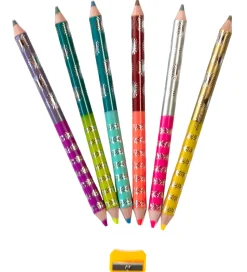 Eeboo Farveblyanter - 6 Stk. - Jumbo - King Fox