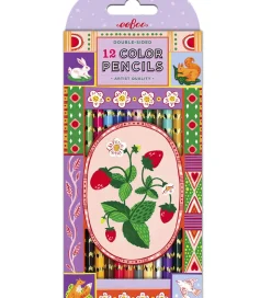 Eeboo Farveblyanter - 12 Stk. - Strawberries