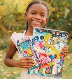 Eeboo Farveblyanter - 12 stk. - Neon/Metallic - Magiske Skabning