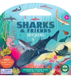 Eeboo Klistermærkebog - Hajer