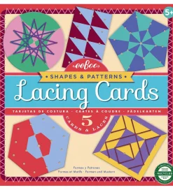 Eeboo Læringsspil - Lær At Sy-Kort - Farver Og Mønstre