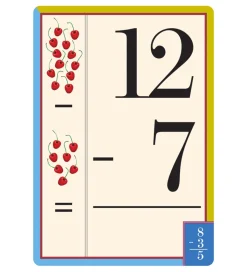 Eeboo Læringsspil - Subtraktion