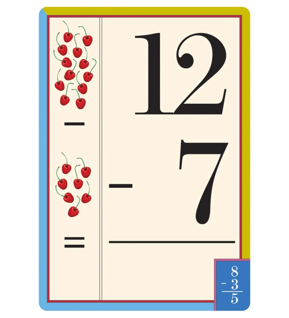 Eeboo Læringsspil - Subtraktion