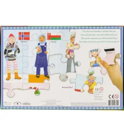 Eeboo Pusplespil - 100 Brikker - Verdens Børn