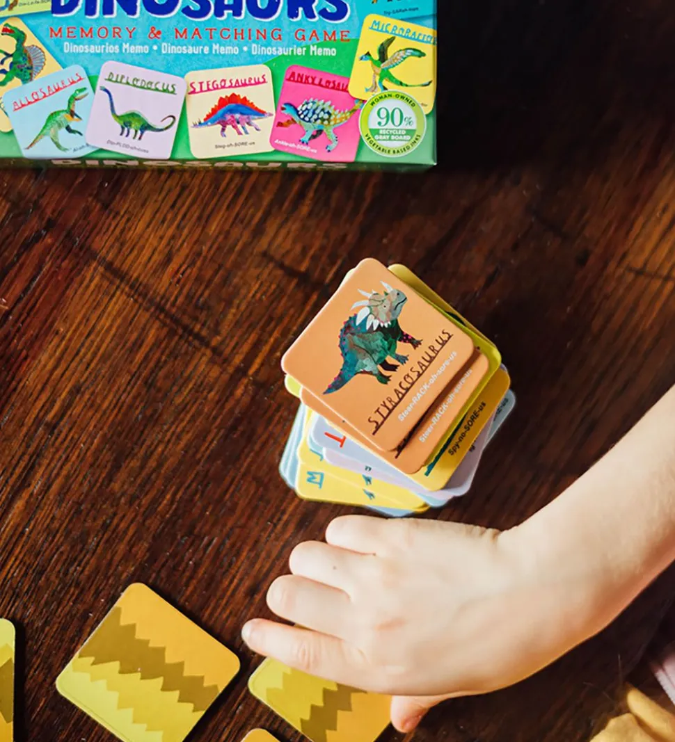 Eeboo Spil - Huskespil - Dinosaur