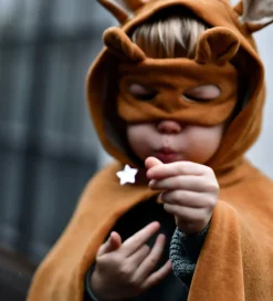 Fabelab Udklædning - Animal Mask - Bear - Ochre