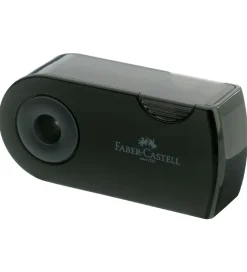 Faber-Castell Blyantspidser - Dobbelt Sleeve - Sort