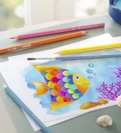 Faber-Castell Farveblyanter - Akvarel - 24 stk + 1 Pensel