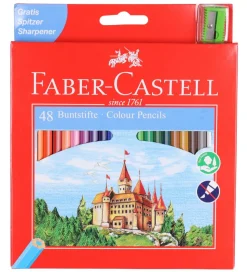 Faber-Castell Farveblyanter - Slot - 48 stk - Multifarvet