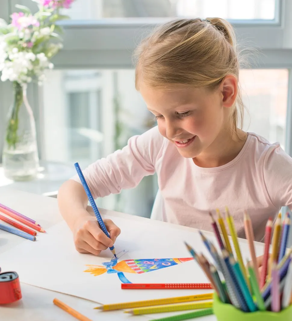 Faber-Castell Farveblyanter - Grip - Akvarel - 12 stk - Multi