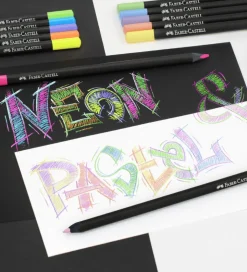 Faber-Castell Farveblyanter - Trekantet - 12 stk - Neon/Pastel