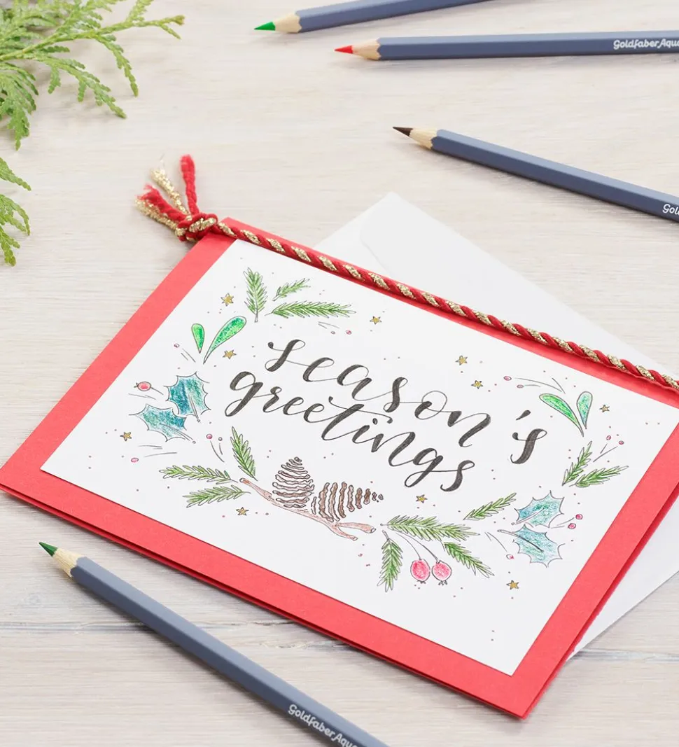 Faber-Castell Farveblyanter - Goldfaber Akvarel - 12 stk - Multi