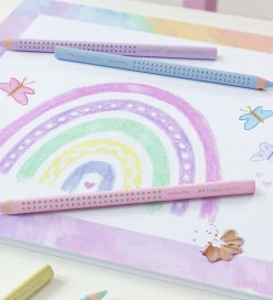 Faber-Castell Farveblyanter - Trekantet - Jumbo Grip - 5 stk. -