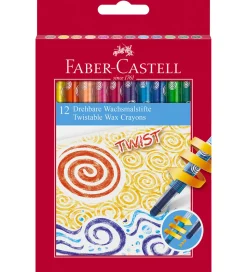 Faber-Castell Farvekridt - Twistable - 12 stk