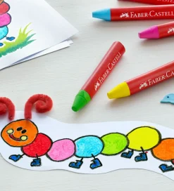 Faber-Castell Farvekridt - 12 stk - Jumbo - Multi