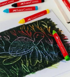 Faber-Castell Farvekridt - 12 stk - Jumbo - Multi