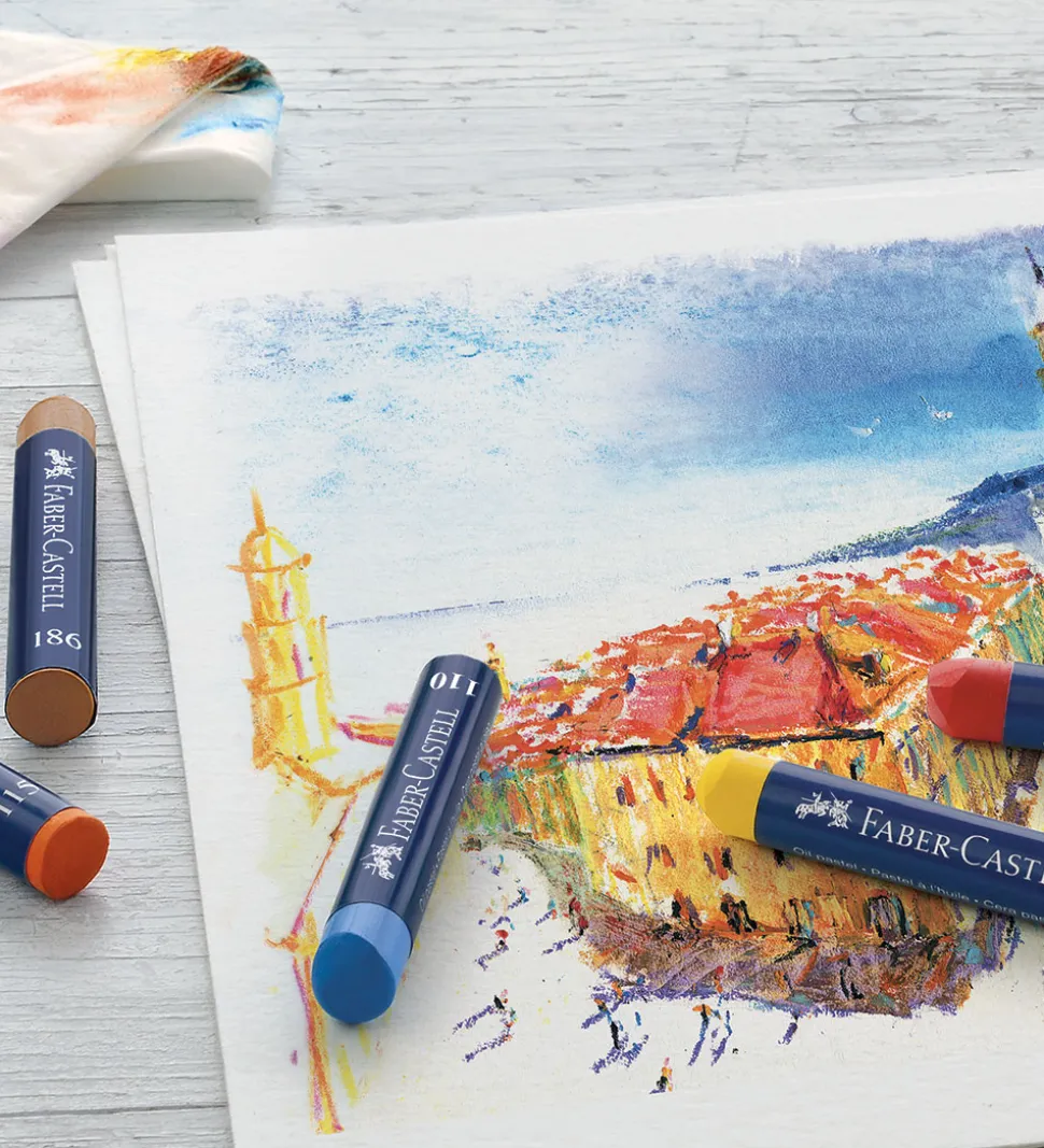 Faber-Castell Fedtfarver - 24 stk