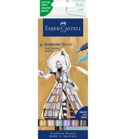 Faber-Castell Tuscher - 6 Stk. - Goldfaber Sketch - Fashion
