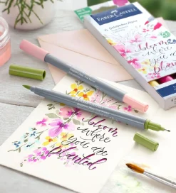 Faber-Castell Tuscher - 6 stk. - Lettering