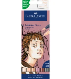 Faber-Castell Tuscher - 6 Stk. - Goldfaber Sketch - Portrait