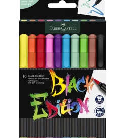 Faber-Castell Tuscher - Black Edition - 10 stk.