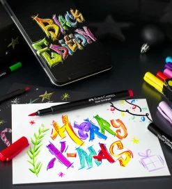 Faber-Castell Tuscher - Black Edition - 10 stk.