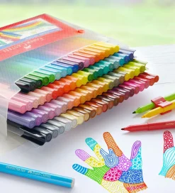 Faber-Castell Tuscher - Connector Etui - 80 stk - Multi