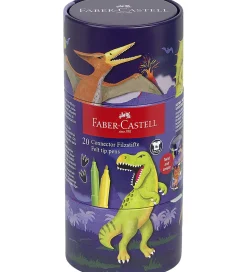 Faber-Castell Tuscher m. Etui - Connector - 20 stk. - Dino