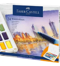 Faber-Castell Vandfarver - 24 stk.