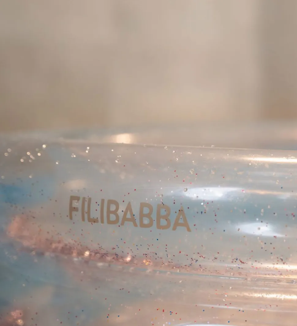 Filibabba Badebassin - Alfie - 80 cm - Regnbuefarvet Konfetti