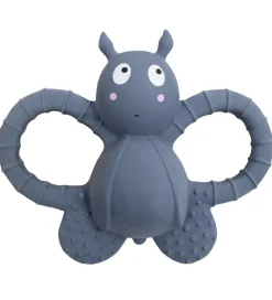 Filibabba Bidering - Naturgummi - Felix The Fly - Muddly Blue