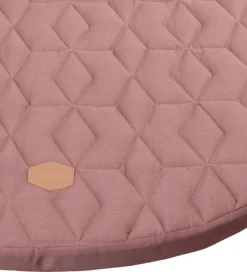 Filibabba Legetæppe - Quiltet - Ø 90 cm - Wild Rose