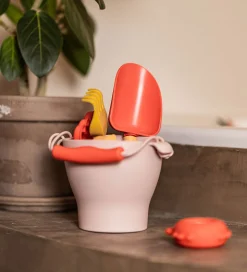 Filibabba Strandsæt - Silikone - 8 Dele - Peach Mix