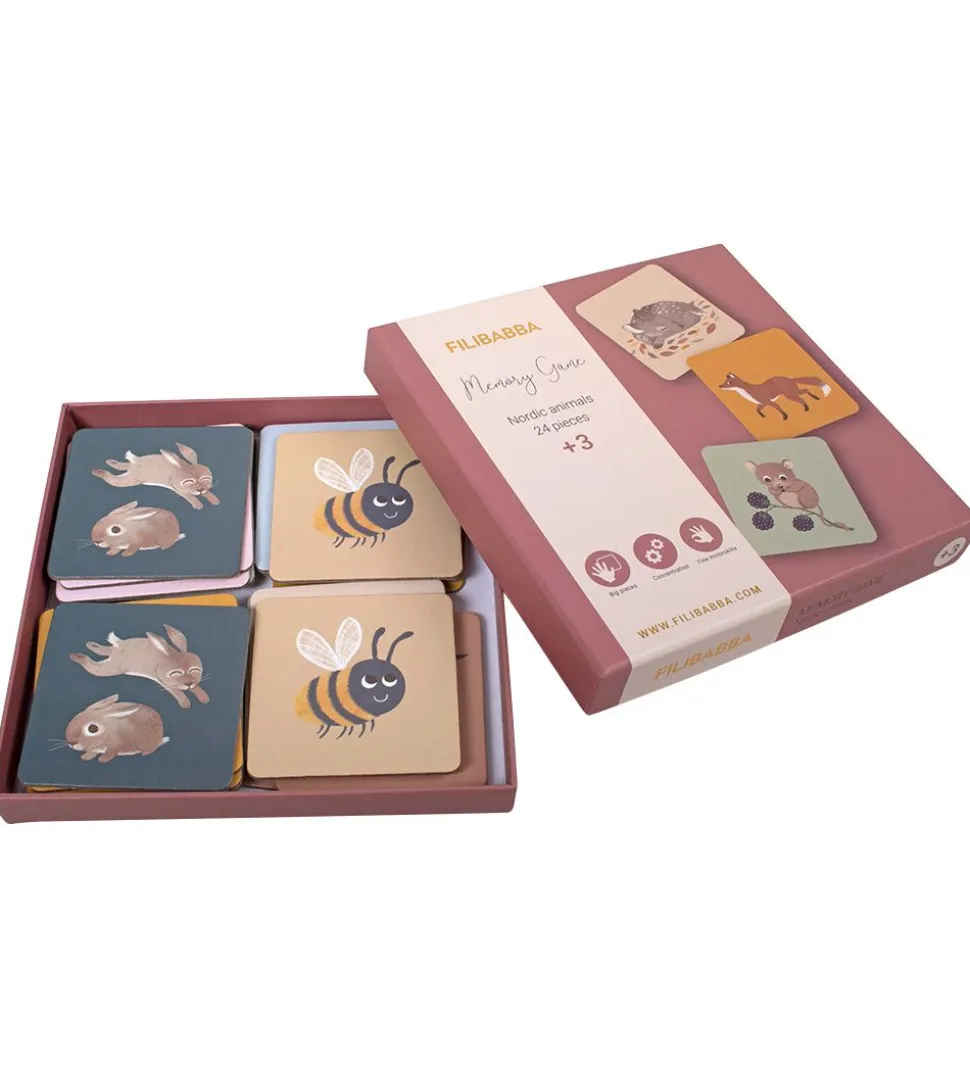 Filibabba Vendespil - Nordiske Dyr