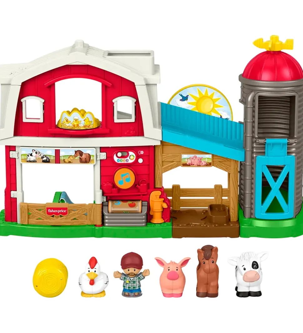 Fisher Price Bondegård - Little People Caring Fun Animal Farm