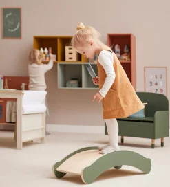 Flexa Balancebræt - Mini - Play - 68,7x31,1x18,3 cm - Deep green