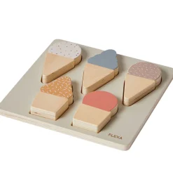 Flexa Play Puslespil - 5 Brikker - Træ