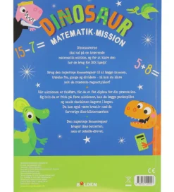 Forlaget Bolden Aktivitetsbog - Dinosaur Matematik-mission - Dan