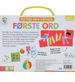 Forlaget Bolden Bøger - Mit Lege-lære-bibliotek - Første Ord