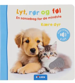 Forlaget Bolden Bog m. Lyd - Lyt, Rør og Føl - Kære dyr