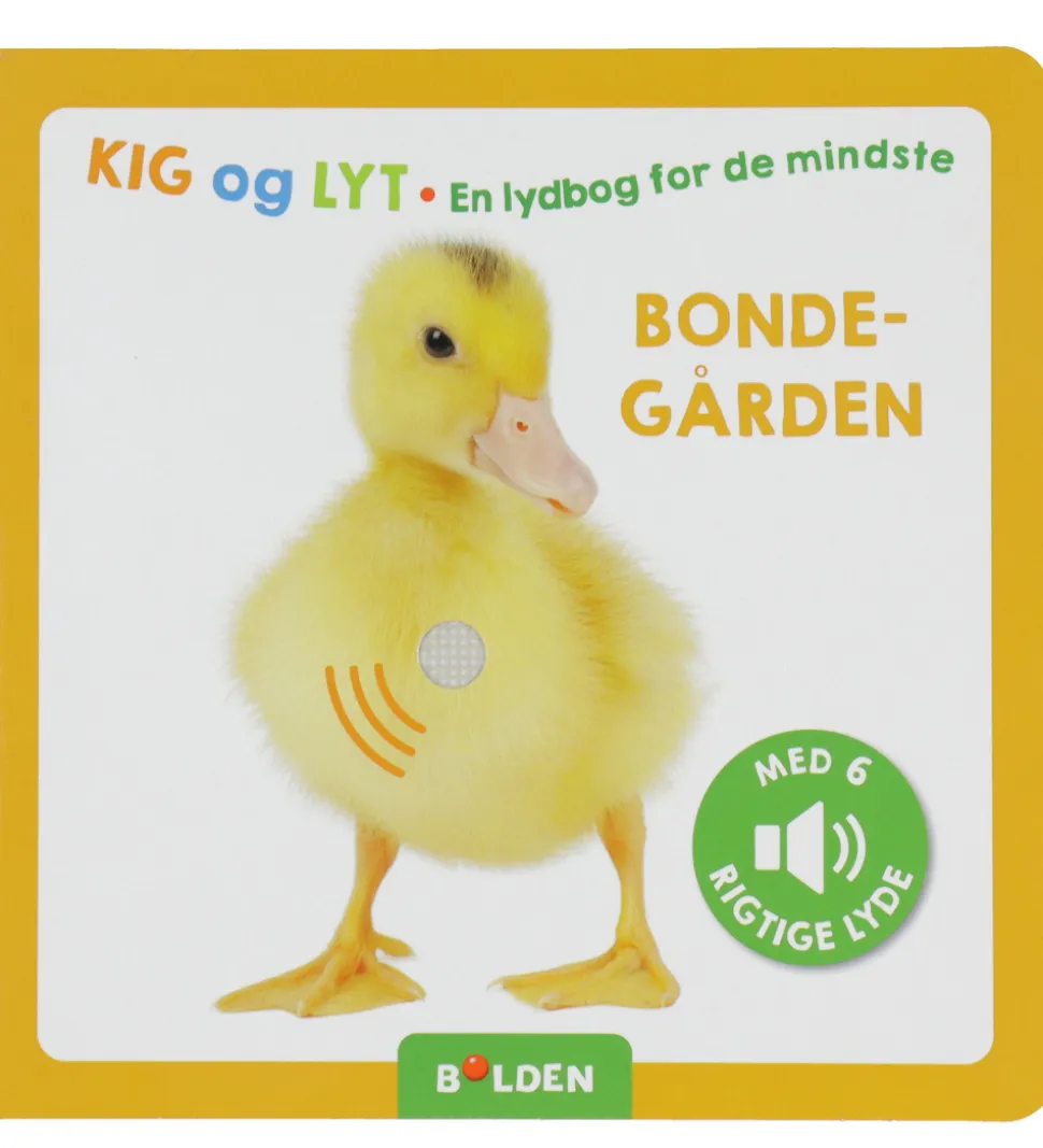 Forlaget Bolden Bog m. Lyd - Kig Og Lyt - Bondegården