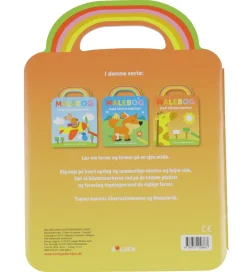 Forlaget Bolden Malebog m. Klistermærker - Giraf