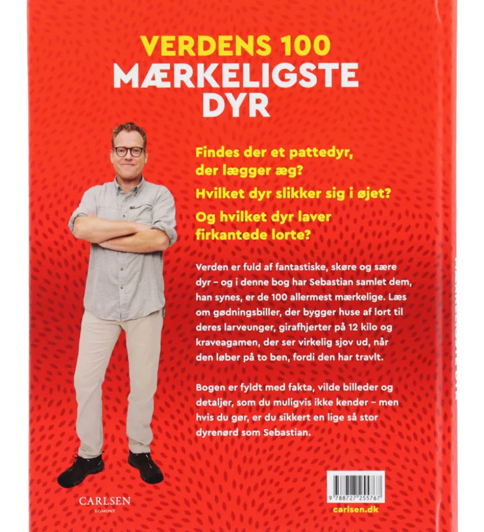 Forlaget Carlsen Bog - Verdens 100 Mærkeligste Dyr