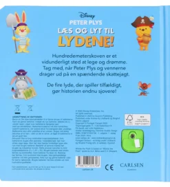 Forlaget Carlsen Bog m. Lyd - Peter Plys - Læs Og Lyt Til Lydene