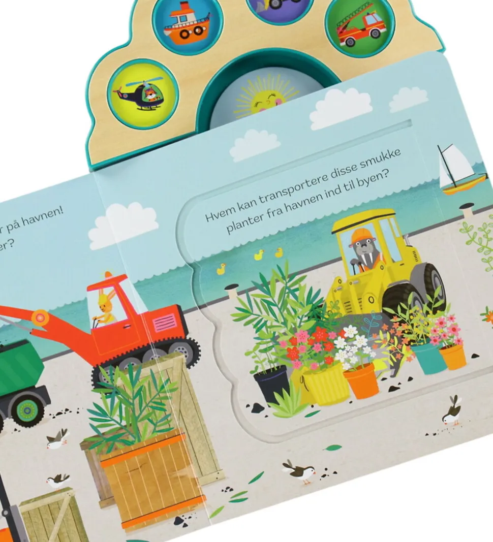 Forlaget Carlsen Bog m. Lyd - Maskiner Med Lyd - DA