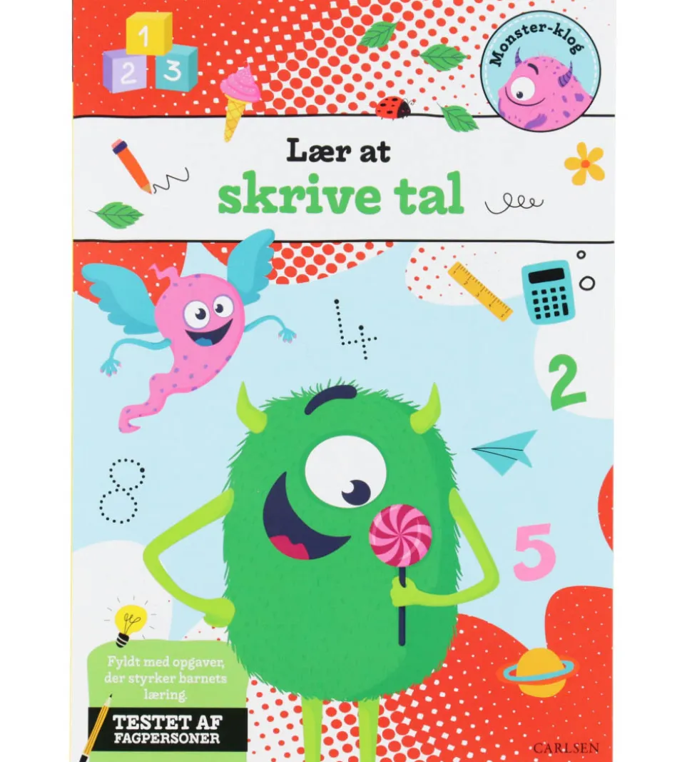 Forlaget Carlsen Opgavebog - Lær At Skrive Tal